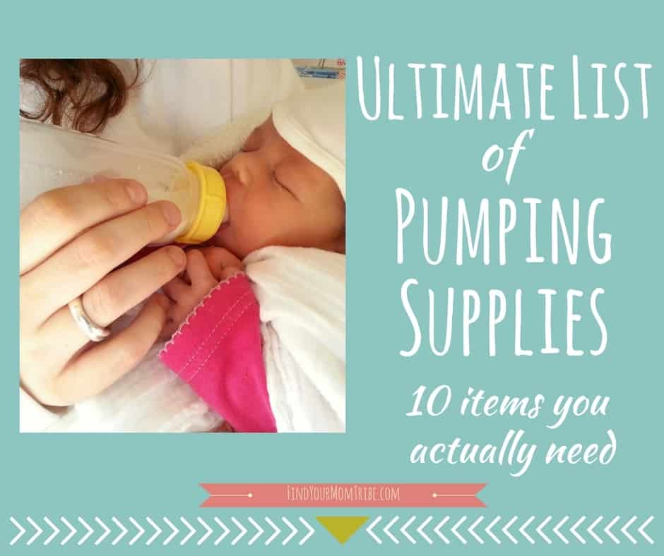 Ultimate List of Pumping Supplies 10 Items you Actually Need Find