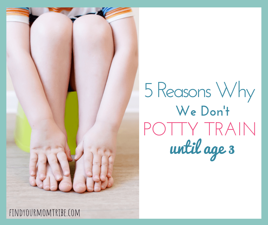 Potty Training Why We Wait to Potty Train Until Age 3