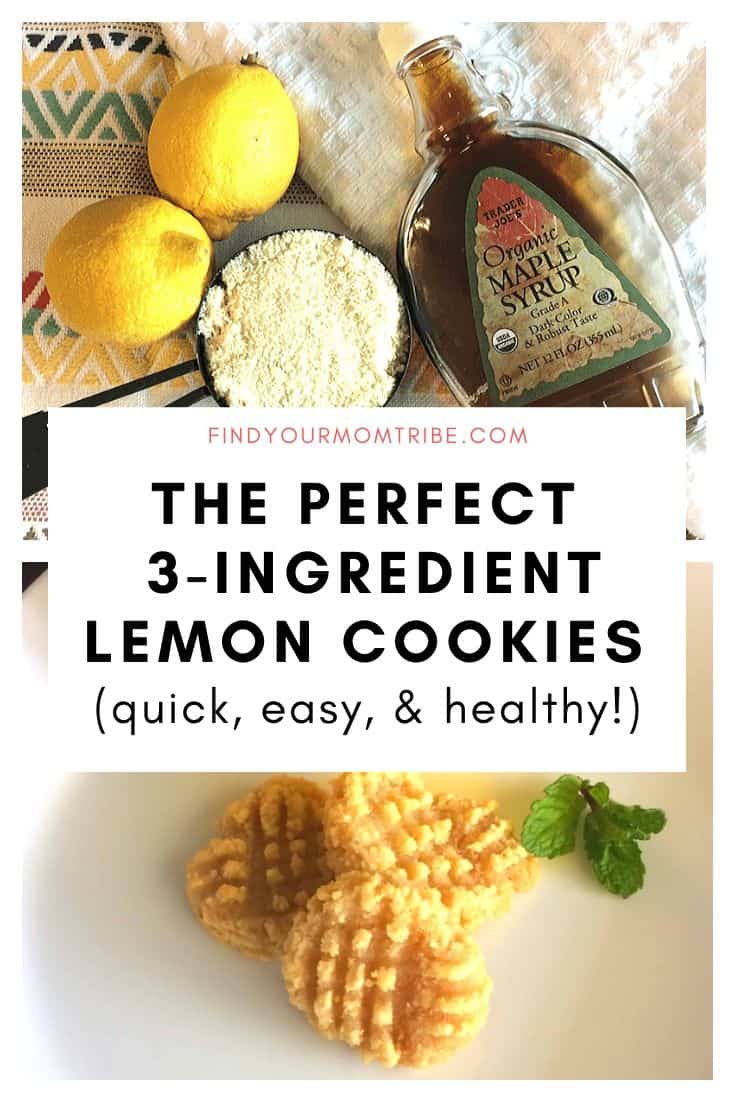 The Perfect 3-Ingredient Lemon Cookies