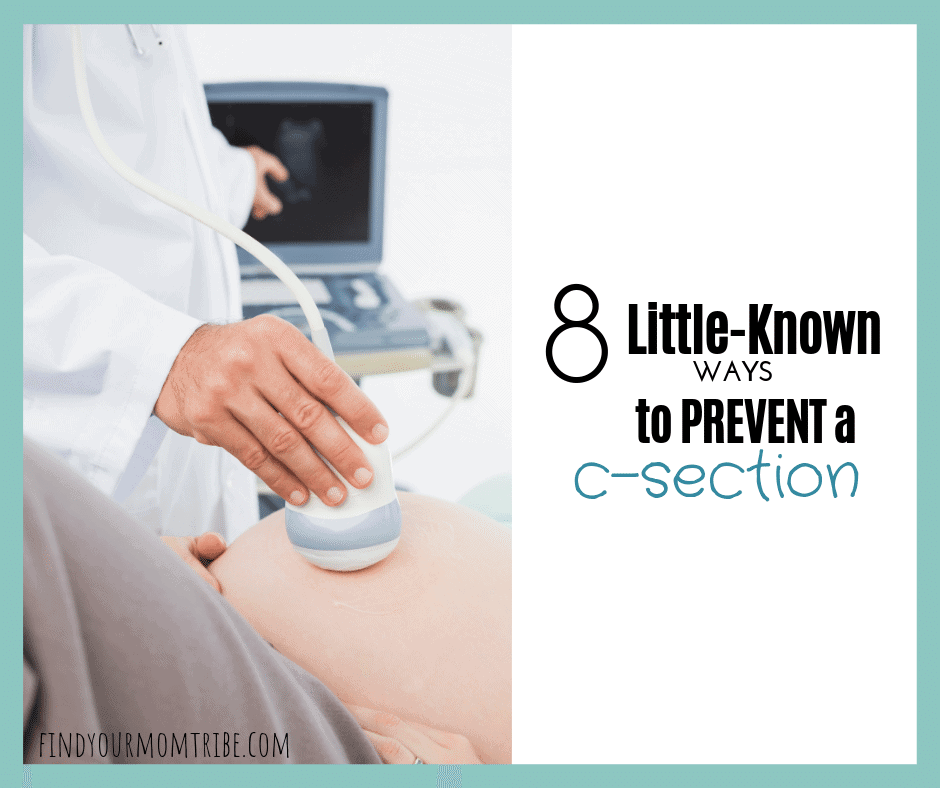 f- ways to prevent a c-section - Find Your Mom Tribe