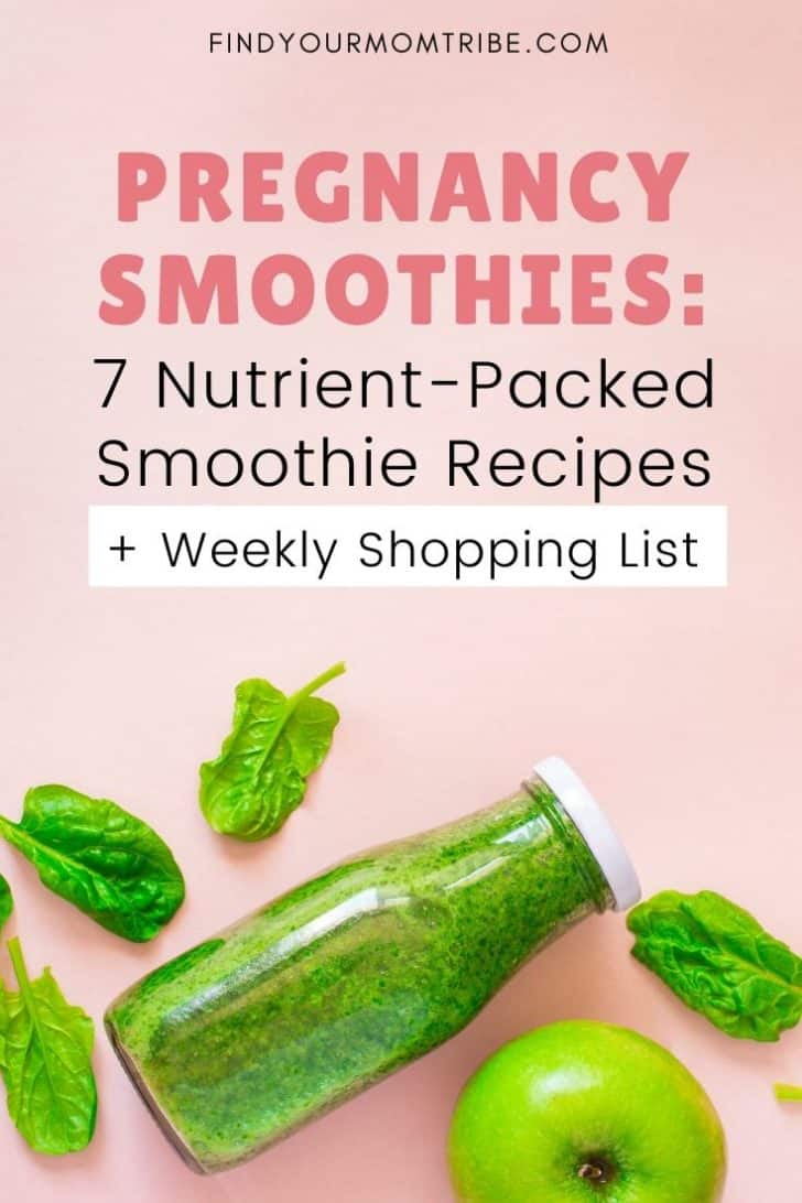 Pregnancy Smoothies 7 NutrientPacked Smoothie Recipes