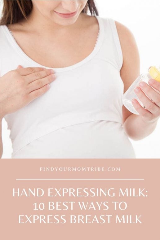 Hand Expressing Milk Best Ways To Express Breast Milk