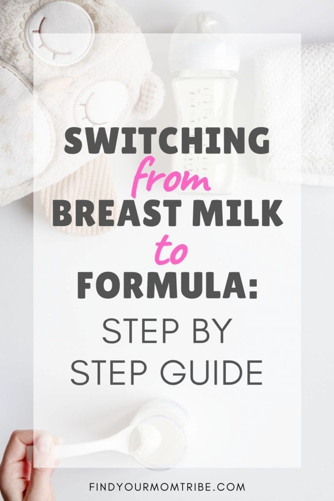 Switching From Breast Milk To Formula Step By Step Guide