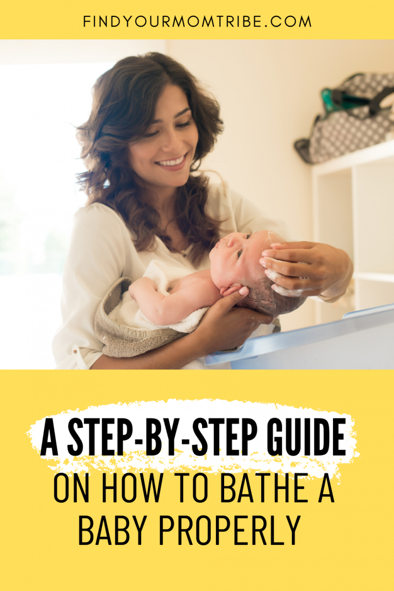 A StepByStep Guide On How To Bathe A Baby Properly