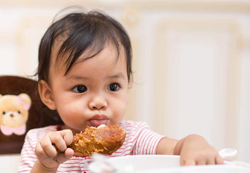 Why meat is good for babies