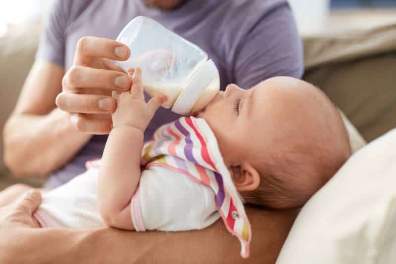 feeding baby cold formula