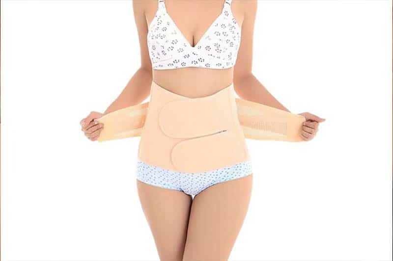 postpartum belly binding