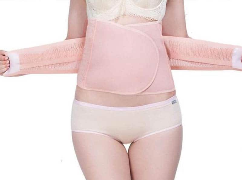 postpartum belly binding