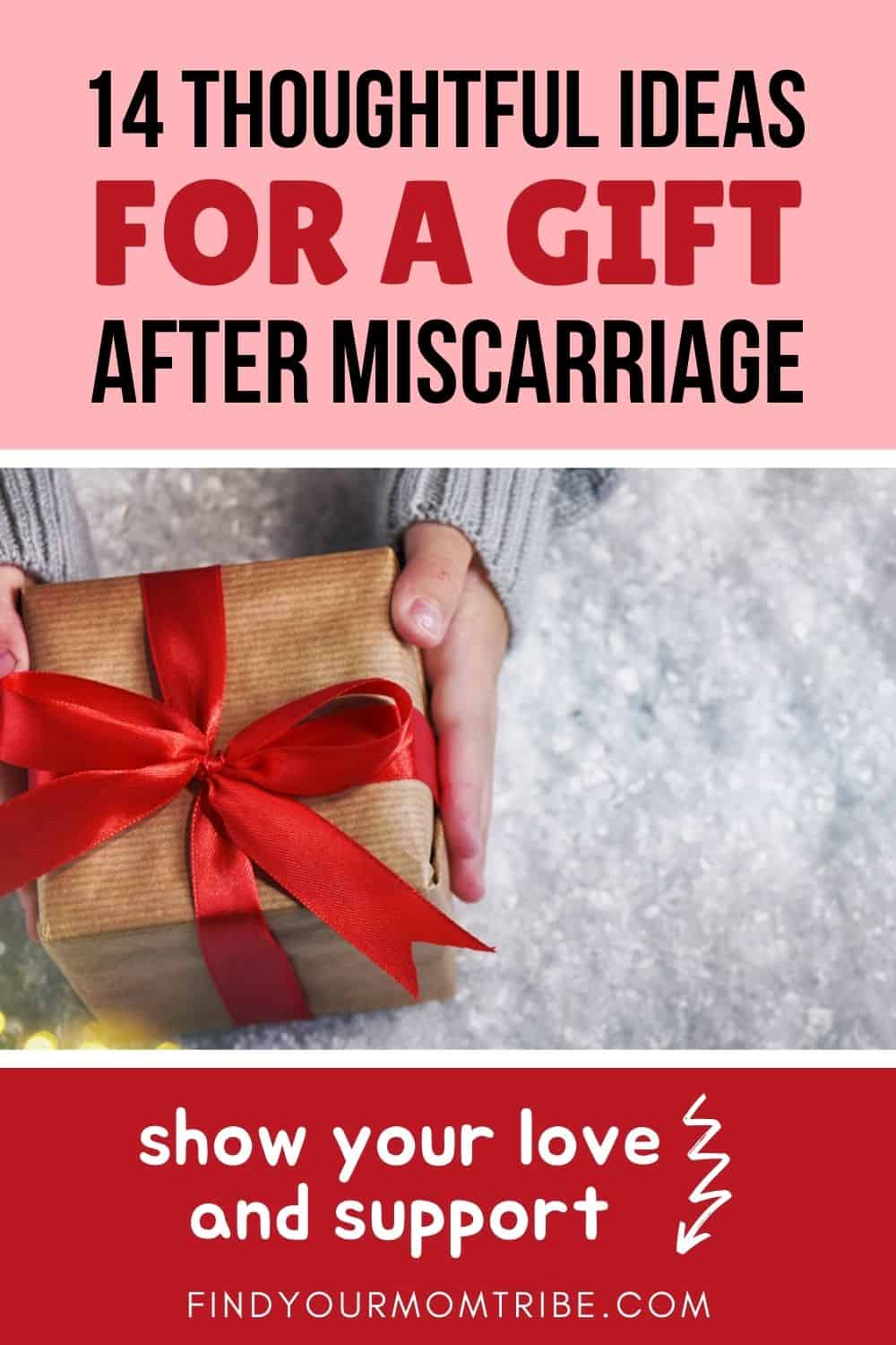 14 Miscarriage Gifts And Care Package Ideas To Show Your Love Pinterest