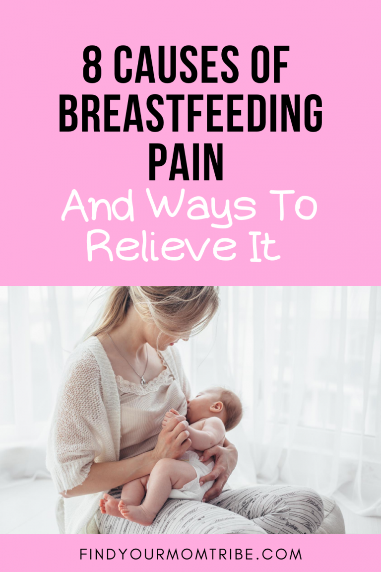 8 Causes Of Breastfeeding Pain And Ways To Relieve It
