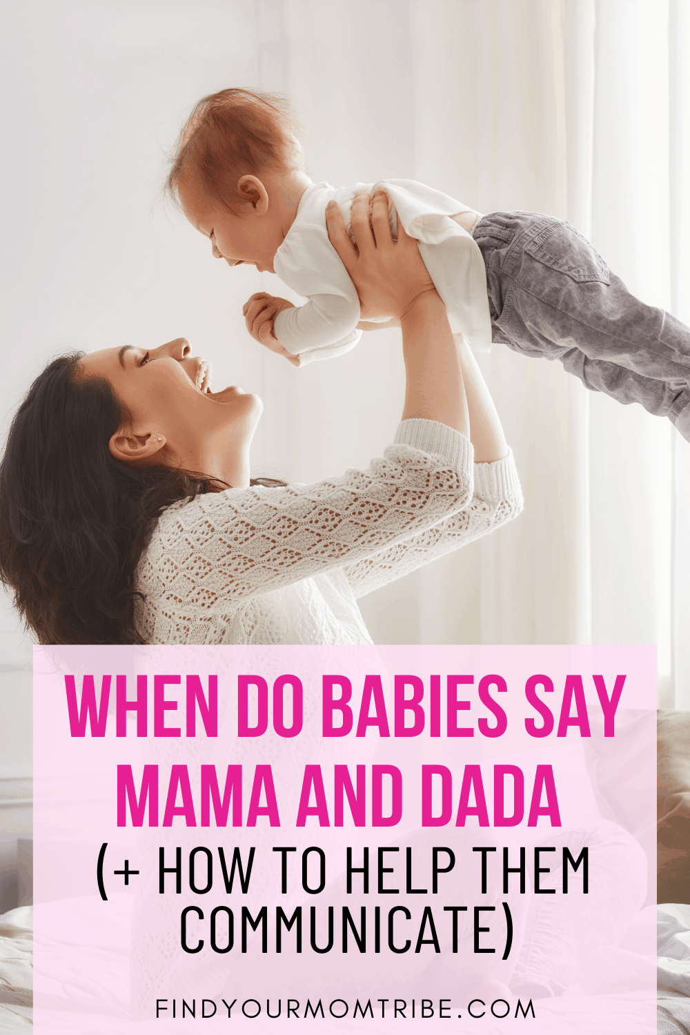 Pinterest when do babies say mama