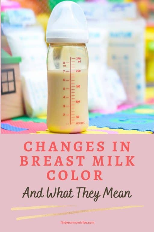 Changes In Breast Milk Color And What They Mean