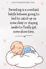 90+ Super-Cute And Funny Sleeping Baby Quotes And Captions