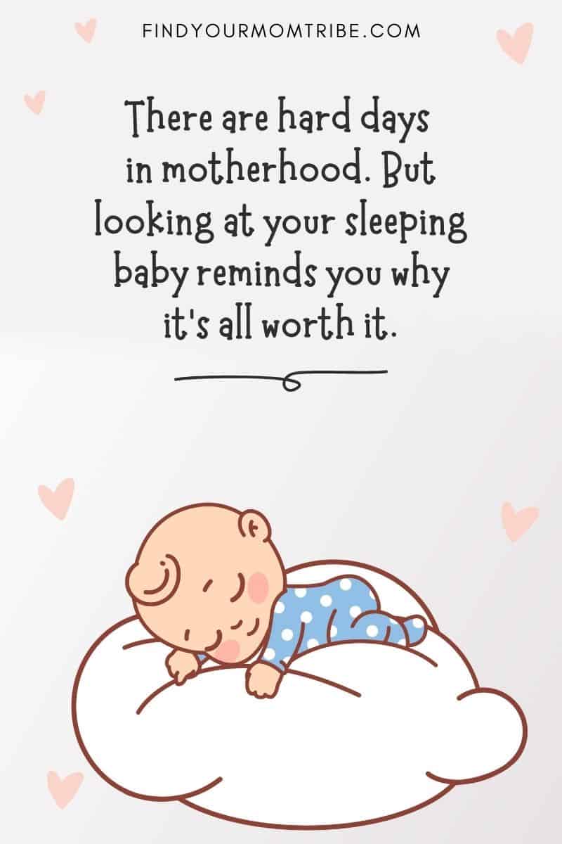 90 Super Cute And Funny Sleeping Baby Quotes And Captions