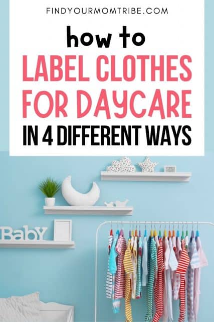 How To Label Clothes For Daycare In 4 Different Ways