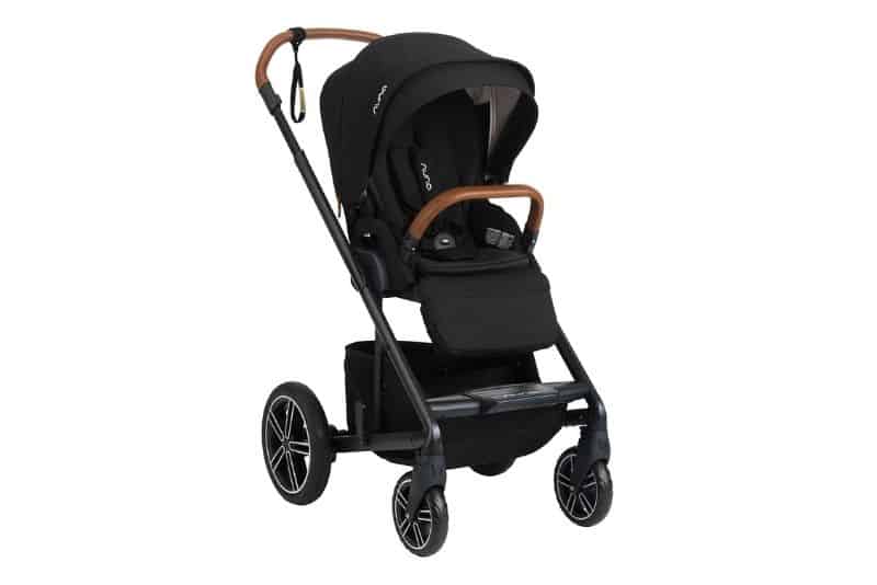 nuna mix stroller in black color