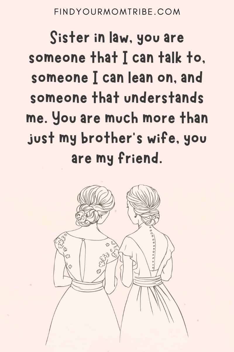 Best Sister In Law Quotes