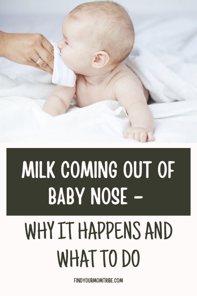 Milk Coming Out Of Baby Nose Why It Happens And What To Do