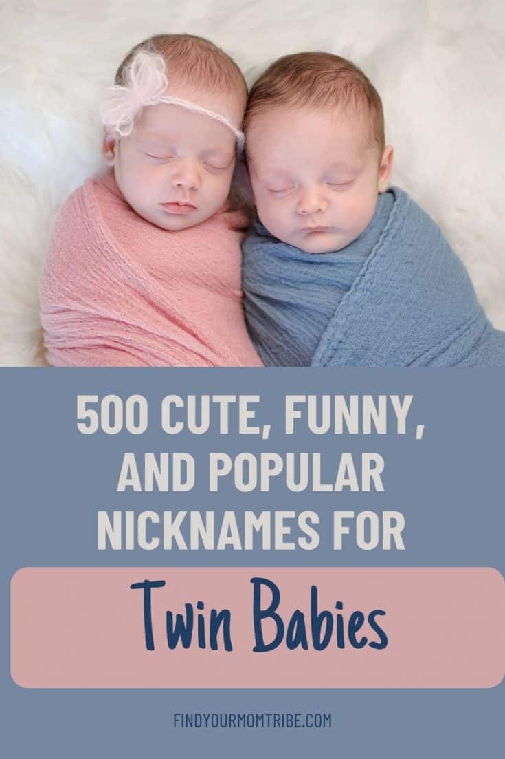 500 Cute Funny And Popular Nicknames For Twin Babies