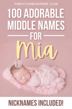 100+ Most Adorable Middle Names For Mia (With Cute Nicknames)