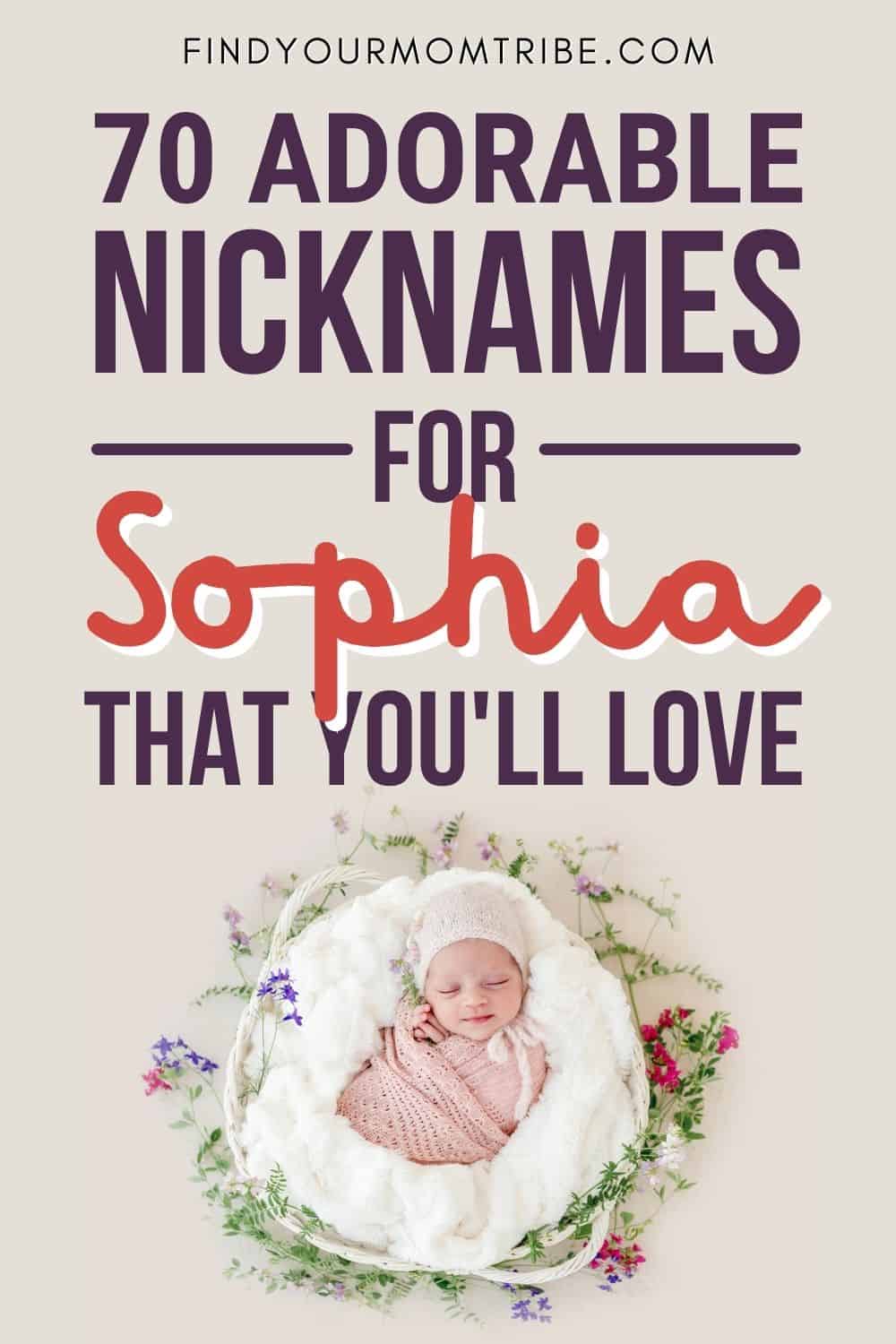 70 Most Adorable Nicknames For Sophia You Ll Fall In Love With