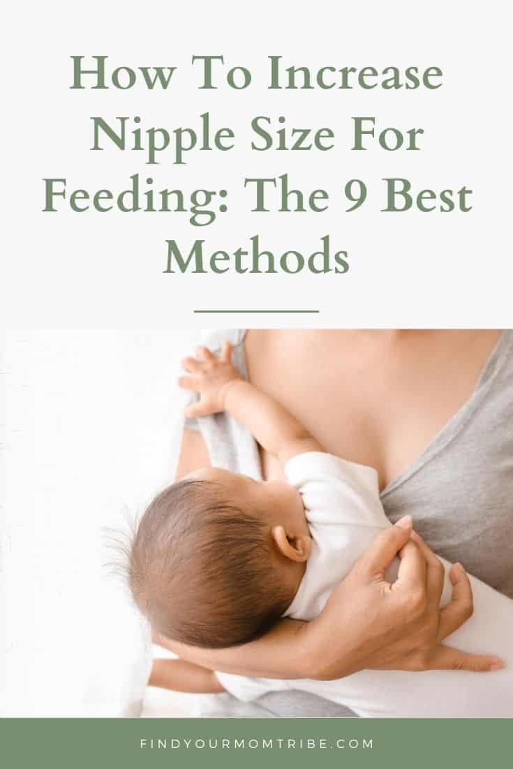 Pinterest how to increase nipple size for feeding