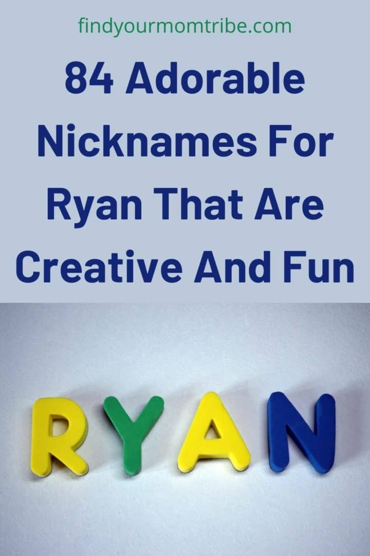 84 Adorable Nicknames For Ryan That Are Creative And Fun